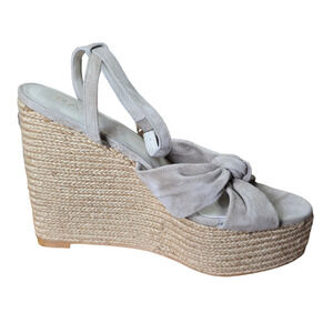 Raye espadrille wedge sandal open toe size 8.5